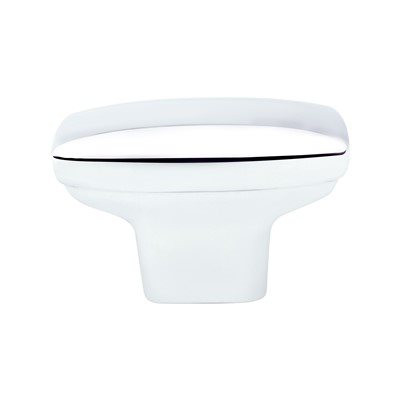Berenson Transitional Advantage One Rounded Rectangle Knob | Polished Chrome | H91821026