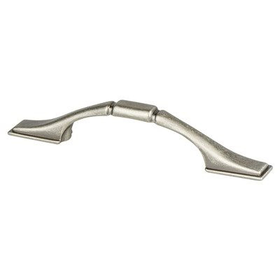 Berenson Traditional Advantage One 3 inch CC Squared End Pull | Weathered Nickel | H934310WN
