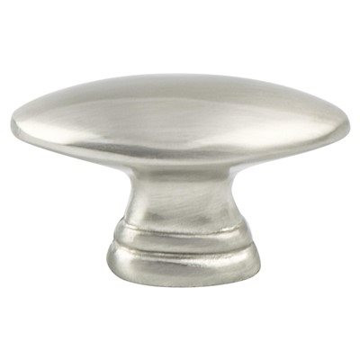 Berenson Advantage Plus Six | Series Brushed Nickel 1-7/16" (37 mm) L x 3/4" (19 mm) W Knob, - 9426-1BPN-P | H94261BPN