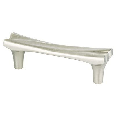 Berenson Puritan Pulls | Brushed Nickel, Center: 3", 3 11/16" | H94871BPN