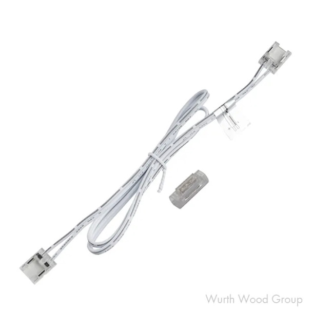 FlexTape SMD Linking Cord with 2-Wire Splicer, 24" | LFLTPELNK24DFE