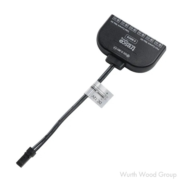 12V Power Supply Connector, 6 MINI Connector | LPWCON12MLT6DFE