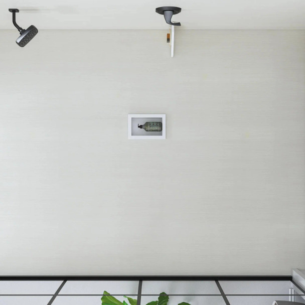 Wilsonart Single Shelf Recessed Niche Wet Wall Panel | Antique Whit | NICHE1ANTWHT