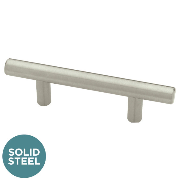 Builder's 64/115mm Steel Bar Pull, Stainless Steel | P01011SSC