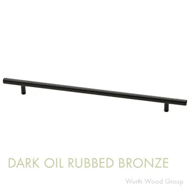 Builder's 288/368mm Steel Bar Pull, Stainless Steel | P01017SSC