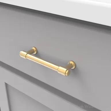 Refined Cabinet Pull 3-3/4 INCH (96mm) | PRO97BGB