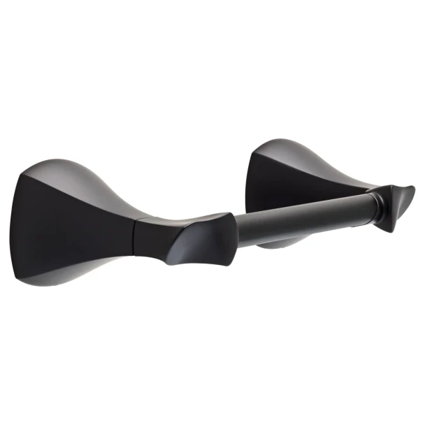 Liberty Hardware Sandover Toilet Paper Holder | Matte Black | SAN50FB