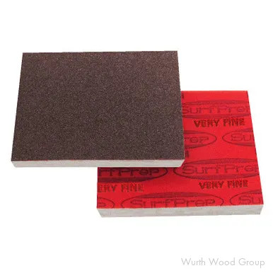 SurfPrep Coarse Grit 4" x 3" x 10 mm No Hole Sanding Pad, SPRF10R036 | SPRF10RC