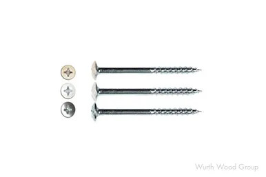 Installation Screws Painted Truss Head #3 Phillips Drive Standard Point, #10 x 2 1/2" | WW37015