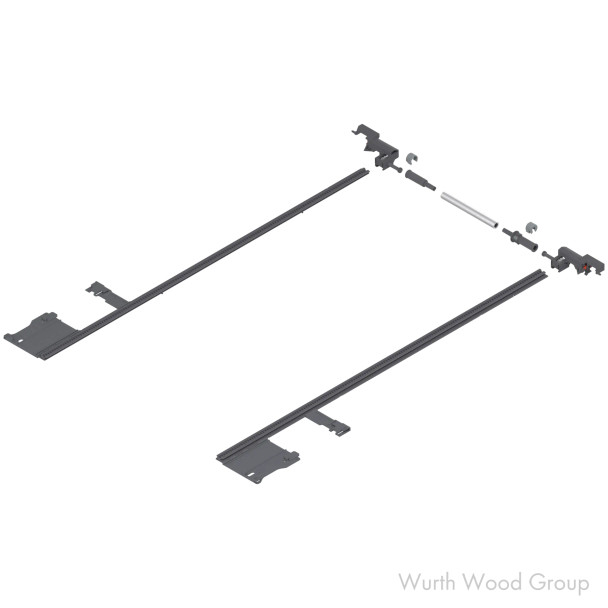 Legrabox Lateral Stabilizer Set for Drawer, 18" - 24 | ZS7M650LU