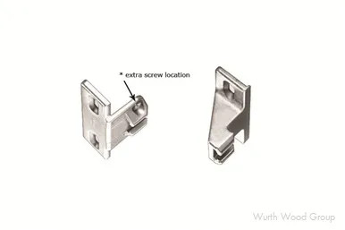 Blum COMPACT 33 Edge Mount Mounting Plates | 130115002