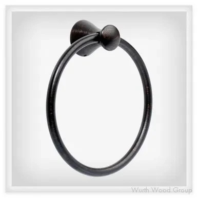 Liberty Hardware Somerset Towel Ring, Venetian Bronze | 139577