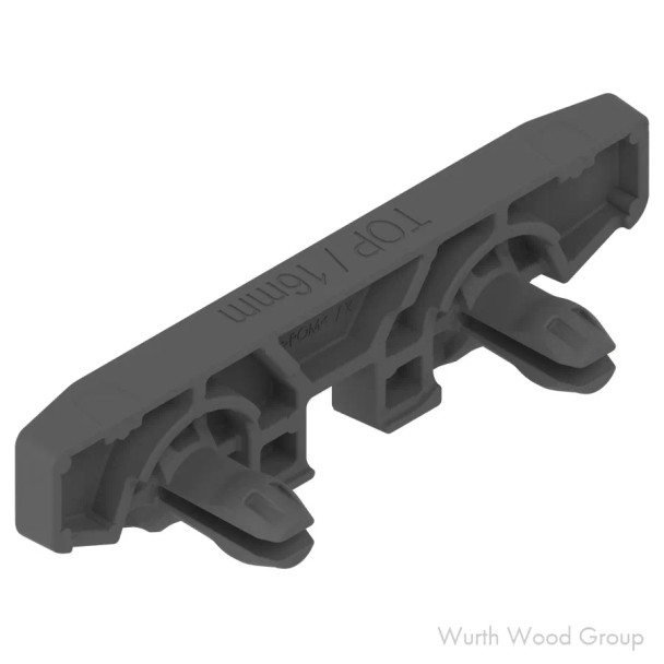 Pull-Out Shelf Lock for Tandem and Movento H, Orion Gray Matte, FACE FRAME | 295H5750