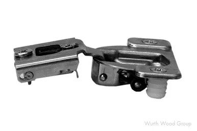 Blum Compact 38N Hinges for Partial Overlay, Cup Mount: Screw-on | 38N355C06