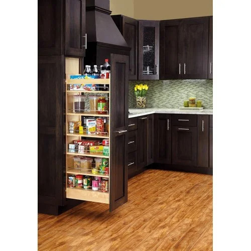 14" x 43-1/4" Pullout Pantry with Soft-Closing, Wood, 22" Depth | 448TP4381
