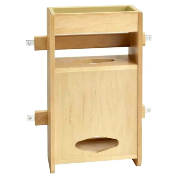 Rev-A-Shelf 4SPBD Series Door Storage Natural Maple 13-1/2"Wx18-5/8"H, - 4SPBD-18 | 4SPBD18