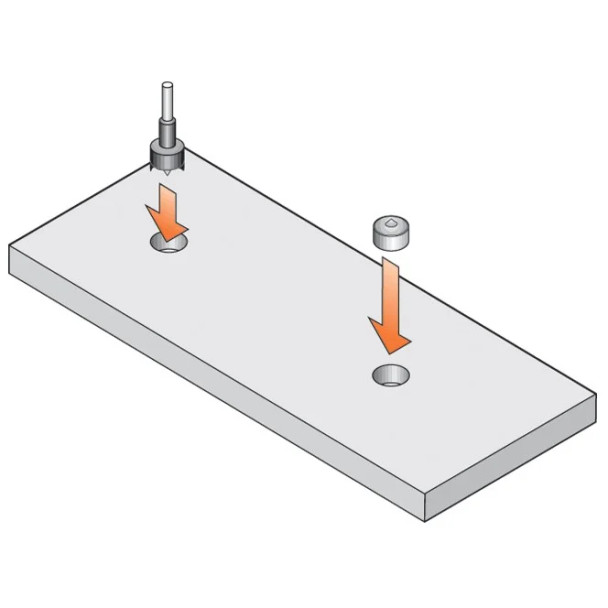 Blum Drawer Front Adjuster Marking Gauge | 65295010