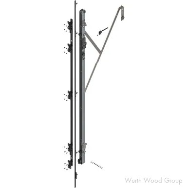 REVEGO UNO HINGE BRACKET SET, 2707-2856MM LEFT | 801T7000L2