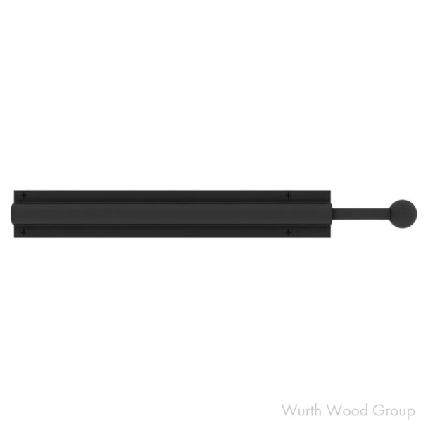 Rev-A-Shelf Black Pull Out Valet Rod 31/32"W x 12"D, Side Mount, - CVL-12-MB | CVL12MB