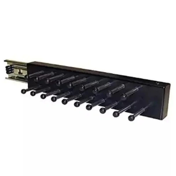Rev-A-Shelf Cwstr Series Tie Butler, 3"W x 2 1/4"H x 13 7/8"D, black | CWSTR14B1