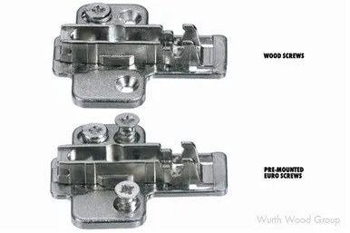 Grass Nexis Cam Base Plate with 2-point Fixing, 0mm Plate | GR314493710015