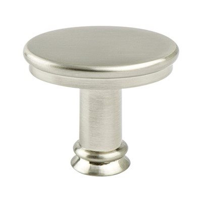 Berenson Dierdra Series Brushed Nickel 1-7/16"L x 1" (25 mm) W Knob, - 4061-1BPN-P | Knob | H40611BPN