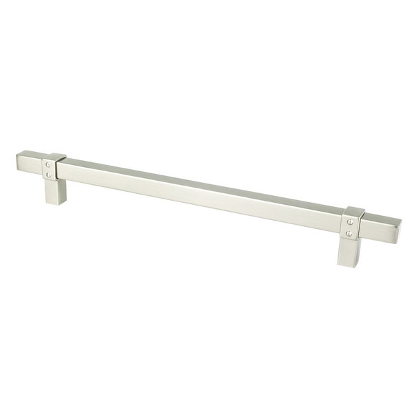 Berenson Rivet Rebel 224mm CC Length | Brushed Nickel | H50824BPN