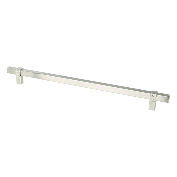 Berenson Rivet Rebel 12in. CC Length | Brushed Nickel | H50834BPN