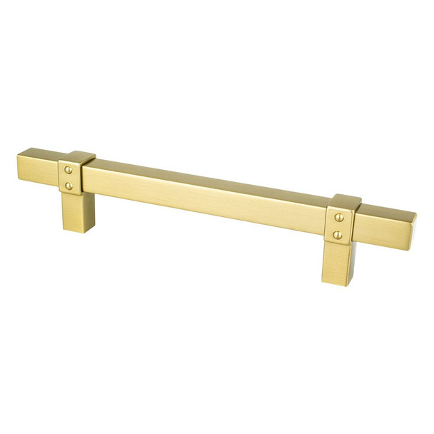 Berenson Rivet Rebel 128mm CC Length | Modern Brushed Gold | H51044MDB