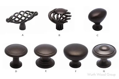 Berenson Adagio Knobs, Height: 1" | H78961ORB