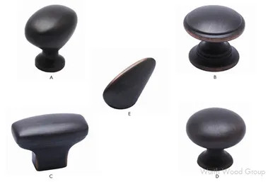 Berenson Vibrato Knobs, 1 7/16"L x 11/16"W x 1"H, Letter: C | H78971VB