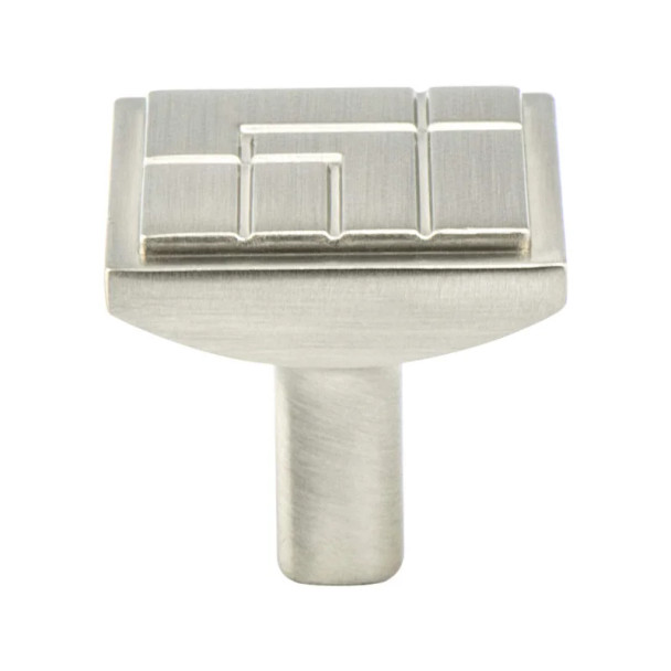 Berenson Oak Park Knobs, Width: 1 1/8", Brushed Nickel | H92201BPN