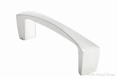 Berenson Aspire Pulls, Width: 11/16", Polished Chrome, Center: 160mm, Length: 6 1/2" | H92361026