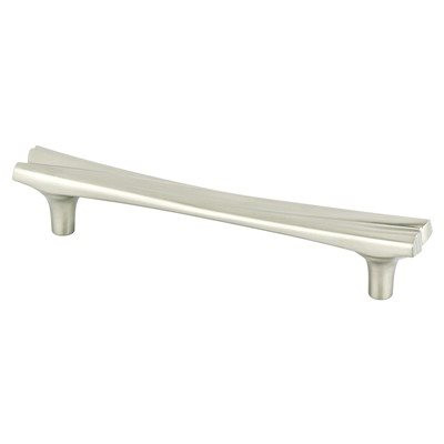 Berenson Puritan Pulls | Brushed Nickel, Center: 128mm, 6 1/4" | H94841BPN