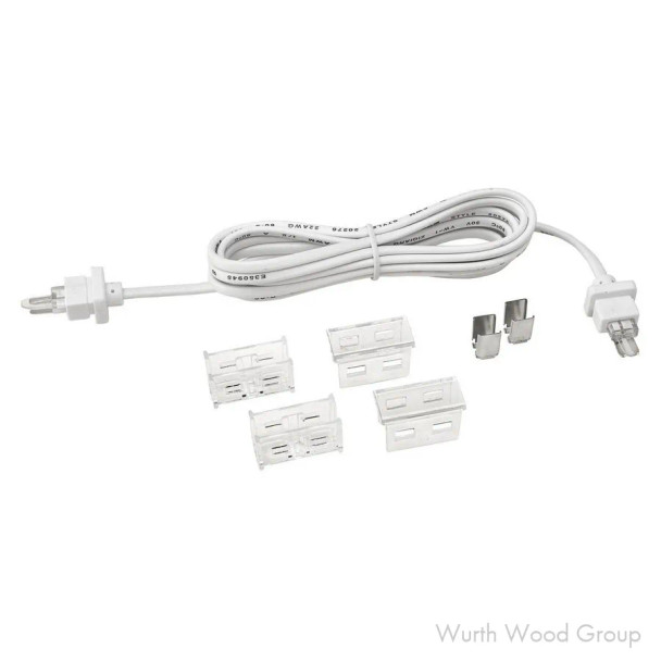 Side-Emitting Neoloop DIY Link Cord, 10", White | LN1LNK251