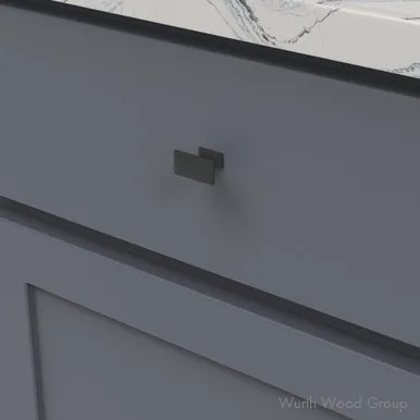 1-1/4" X 11/16" CABINET KNOB | PRO16MB