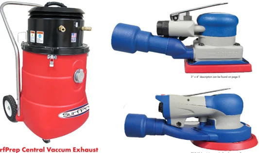 Dixon Abrasives Sp 5" H&L Electric Ray 3/32"Sander C Vac | 5" X 3/32" | SPES5HL332CV