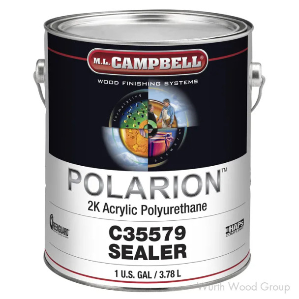 Polarion 2K Polyurethane Interior Sealer - Ml Campbell 000C35579-20, 5 GALLON | W355795