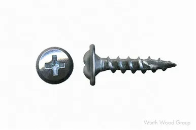 Hardware Screws Round Washer Head #2 Recex Combo Drive, #8 x 3/4" | WW55550