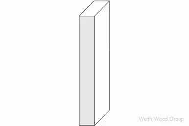 S4S Dimensional Lumber, 3/4" x 2" | WWGFP2CH