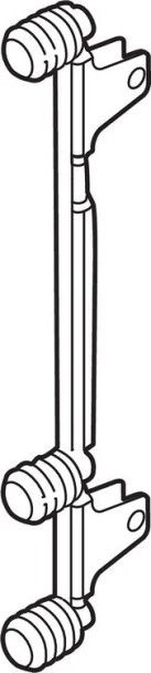 Legrabox Front Fixing Bracket for C-Height 7", Expando, 0 | ZF7C70E2