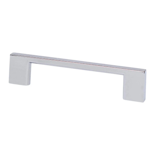 Berenson ADV 4 Rectangle Pull, 96MM CC, Polished Chrome, 9050-4026 | H90504026