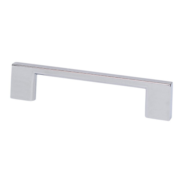 Berenson ADV 4 Rectangle Pull, 96MM CC, | Polished Chrome, 9050-4026 | H90504026