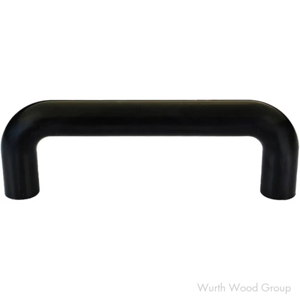 Wurth Wire Series 3 in Center to Center Plastic Pull Black, WR01000087 / 6/Pack, 6 PACK | WR01000087