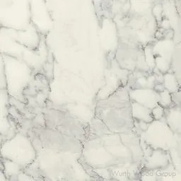 Wilsonart Marmo Bianco A/B Face Flatback Crescent | 1-9/16" X 144" | 1885K7FECRE