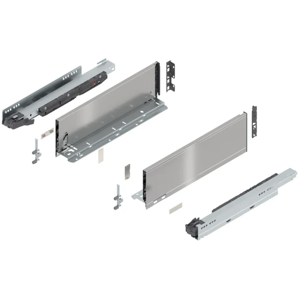 Blum LEGRABOX pure drawer profile set, Steel | 770K35S0I