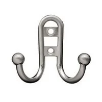 Liberty Hardware Robe Towel Hooks Satin Nickel Finish | B46115JSNC