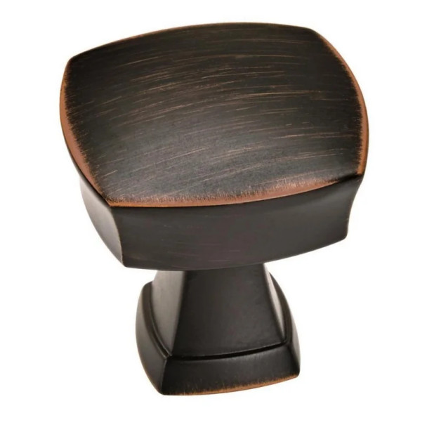 Amerock Stature Series Oil Rubbed Bronze 1-1/4 in (32 mm) Diameter Knob, - BP11287ORB | BP11287ORB