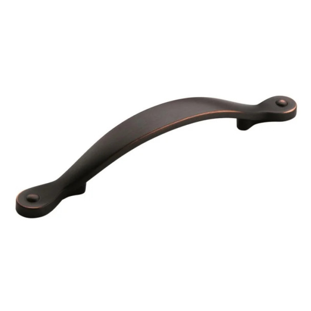 Amerock Inspirations Series 3-3/4 in (95 mm) Center to Center Oil Rubbed Bronze Pull, -BP1587ORB | BP1587ORB