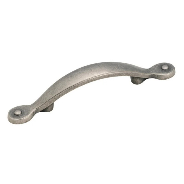 Amerock Inspirations Series 3 in (76 mm) Center to Center Weathered Nickel Pull, -BP1590WN | BP1590WN